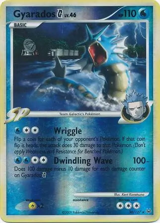 Platinum Gyarados G #30/127 reverse holo